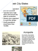 Characteristics of A City-State