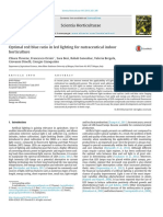 Optimal Red:blue Ratio in Led Lighting For Nutraceutical Indoor Horticulture