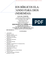 12 Estudios Bíblicos ELA Edificando para Dios (Nehemías) Rafael Porter