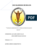 Informe Administrativo