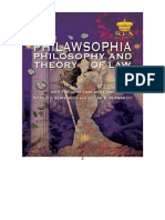 Philosophy and Theory of Law