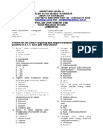 Soal Pas Biologi Kelas Xi Iik