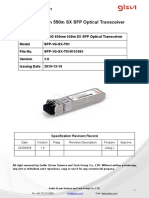 SFP 1G SX T01#151001