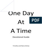 One Day at A Time Devotional Guide