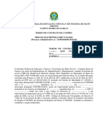 ANEXO III - Modelo de Termo de Contrato - Pregão Eletrônico N. 01.2021