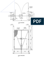 Planta y Elevación de Puerta de Ingreso