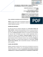 Establecido Por El Tribunal Constitucional en El Expediente #05057-2013