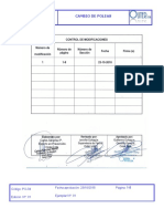 Procedimiento Cambio de Poleas.