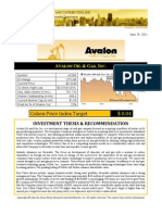 A O & G, I .: Cohen Price Index Target