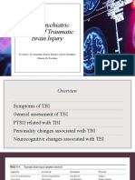 Neuropsychiatric Aspects of Traumatic Brain Injury.