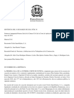 Sentencia Del 18 de Marzo de 2020, Núm. 38