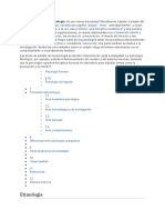 La psicología1_ (también sicología, de uso menos frecuente)2_ (literalmente ‘estudio o tratado del alma’; del griego clásico ψυχή, transliterado psykhé, ‘psique’, ‘alma’, ‘actividad mental’, y λογία, logía, ‘tratado