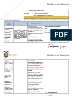 Formato de Planificación Microcurricular de QUIMICA TERCERO 3ER PUD