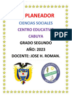 Mi Planeador Ciencias Sociales Grado Segundo