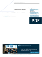 Optimization of Regeneration Process of Spent Bleaching Earth