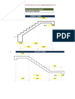 Diseño Escalera Dos Tramos, Nuevo