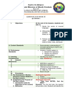 Mang-Lesson Plan Template - Music