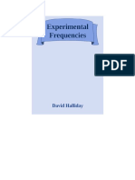 Experimental Frequencies - David Halliday