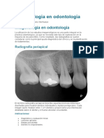 Imagenología en Odontología