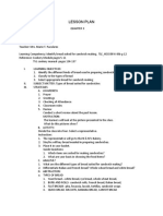 Cot 1 LESSON PLAN in Tle 9 Cookery 22 23