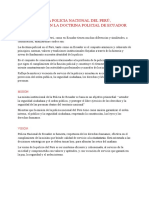 Analisis Comparativo de La Doctrina Policial Peru - Ecuador, Sifuentes