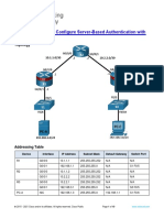 7.4.8 Lab - Configure Server-Based Authentication With RADIUS - ITExamAnswers