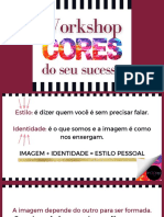 Workshop Cores Do Seu Sucesso Por Ana Gaiga