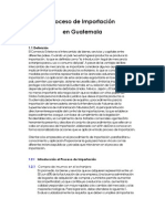 Procesos de Importacion en Guatemala