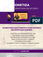 MONETIZA - Crea Tu Mentoría en 30 Días - Jirka Guerra