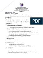 Lesson Plan in Jan. 11 Mole Concept Grade 9