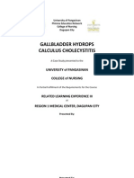 Case Study - Gallbladder Hydrops Calculus Cholecystitis