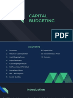 Capital Budgeting by Group 1 PDF