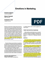 Bagozzi, Gopinath, Nyer - 1999 - The Role of Emotions in Marketing