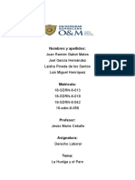 La Huelga y El Paro en Republica Dominicana