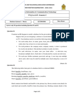 Database System I Final