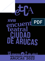 Programa XVIII Encuentro Teatral