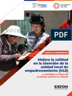 Cartilla Informativa Empadronamiento 2022