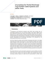 CSE - 27 b1 Best Practices For Partial Discharge Monitoring of HVDC Cable Systems and Qualification Tests