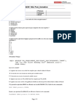 QCM SQL - Post Formation - 032020