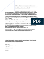 De Acuerdo Con La Historia Legal de SST en Colombia Podemos Colegir Que Las Primeras Normas Completas Se Dieron en 1979