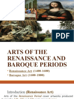 Arts of The Renaissance and Baroque Periods (Week 16&17)