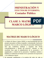 Matriz de Marco Logico