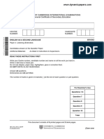 University of Cambridge International Examinations International General Certificate of Secondary Education