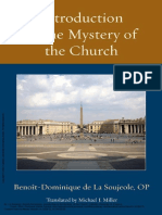 (Thomistic Ressourcement Series) Benoit-Dominique de La Soujeole - Introduction To The Mystery of The Church-Catholic University of America Press (2014)