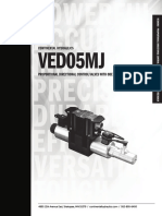 VED05MJ Proportional Directional Control Valves With OBE and Position Feedback Form 1013139 Rev 06 20