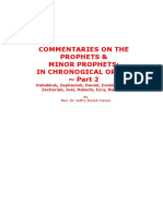 Commentaries of The Prophets & Minor Prophets Part 2