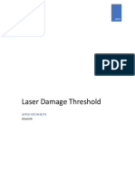 Testing of Laser Damage