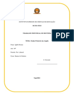 Ensino Primário em Angola - Trabalho Concluido