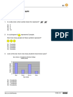 Graphs and Charts Quiz BBC