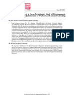 Senior Capstone Project in Green Technologies Study of Electromagnetic Braking As Prospective Enhancement of Friction Based Automotive Braking System